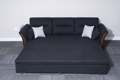 3 Seater Turkish Fabric Sofa Bed
