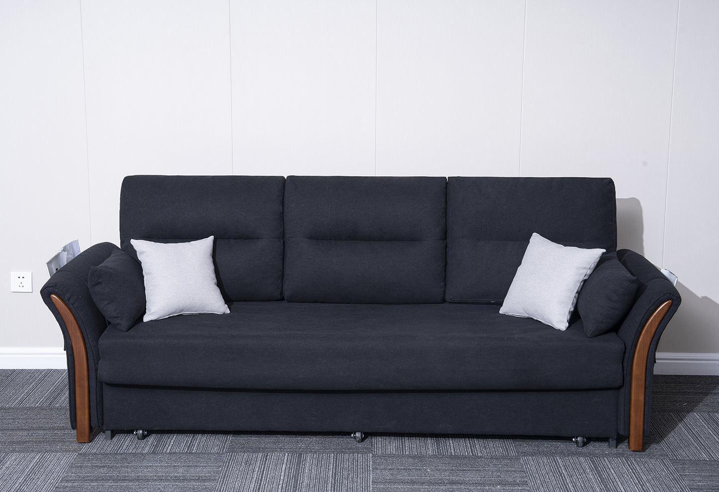 3 Seater Turkish Fabric Sofa Bed