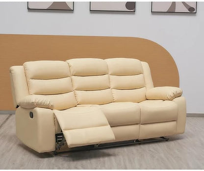 Roma Recliner Bonded Leather Sofa Set