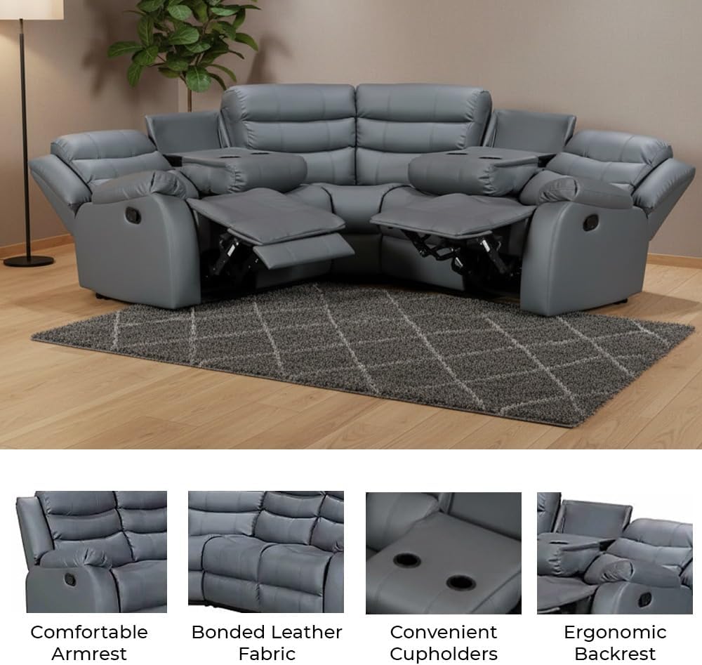 Recliner 5 Seater Corner Sofa