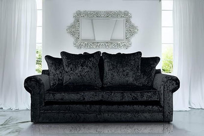 Luxury Crushed Velvet Sofa Set