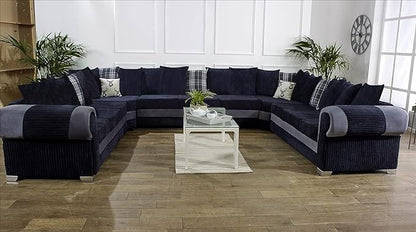 Modern Jumbo Cord Fabric Sofas