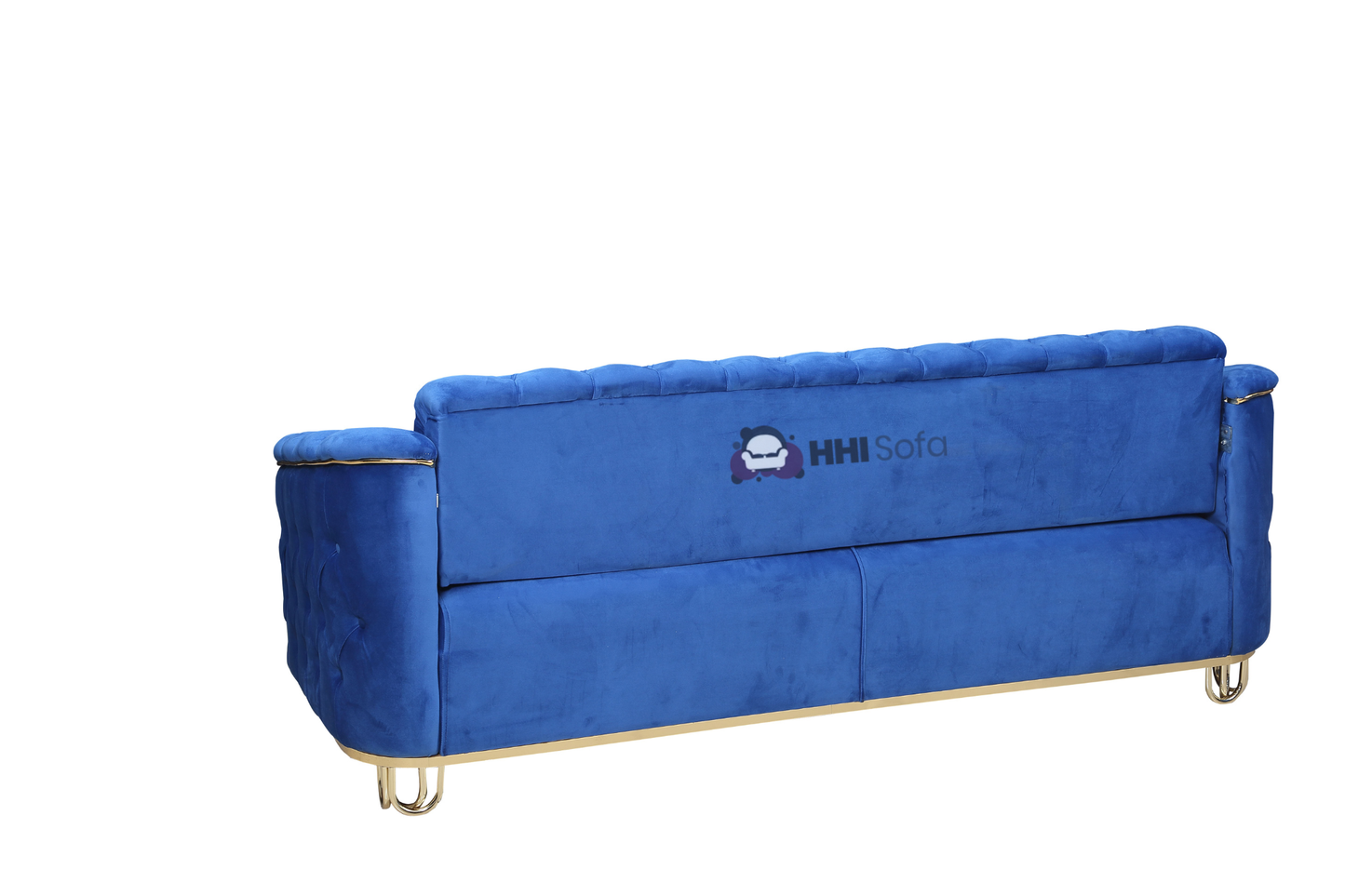 Turkish Chesterfield Plush Velvet Fabric 3+2 Seater Sofa