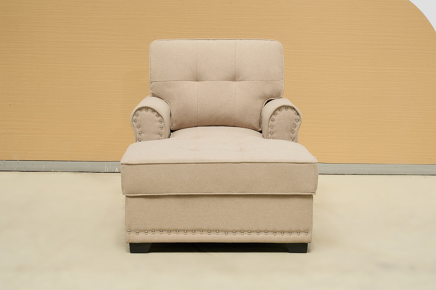 Turkish Fabric Chaise Lounge Sofa Bed