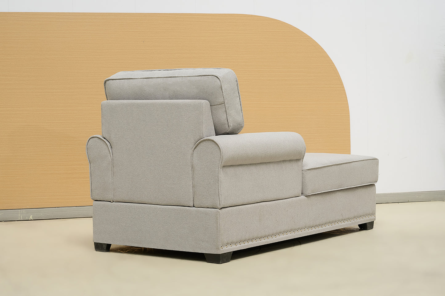 Turkish Fabric Chaise Lounge Sofa Bed