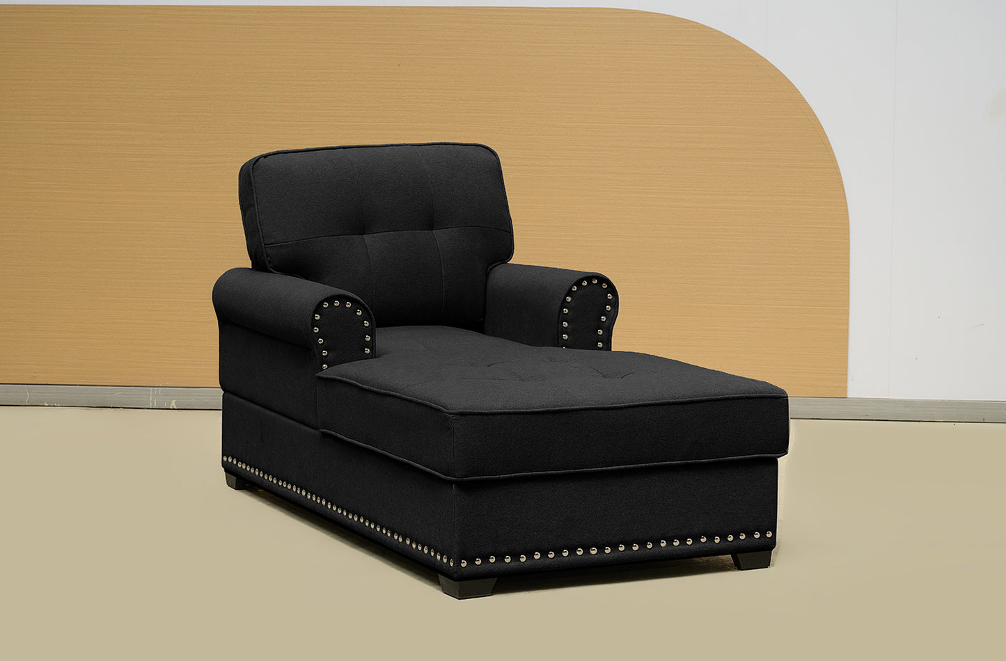 Turkish Fabric Chaise Lounge Sofa Bed