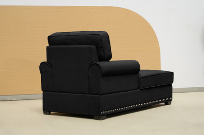 Turkish Fabric Chaise Lounge Sofa Bed