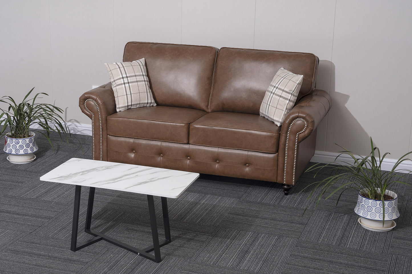 Oakland Faux Leather Sofas