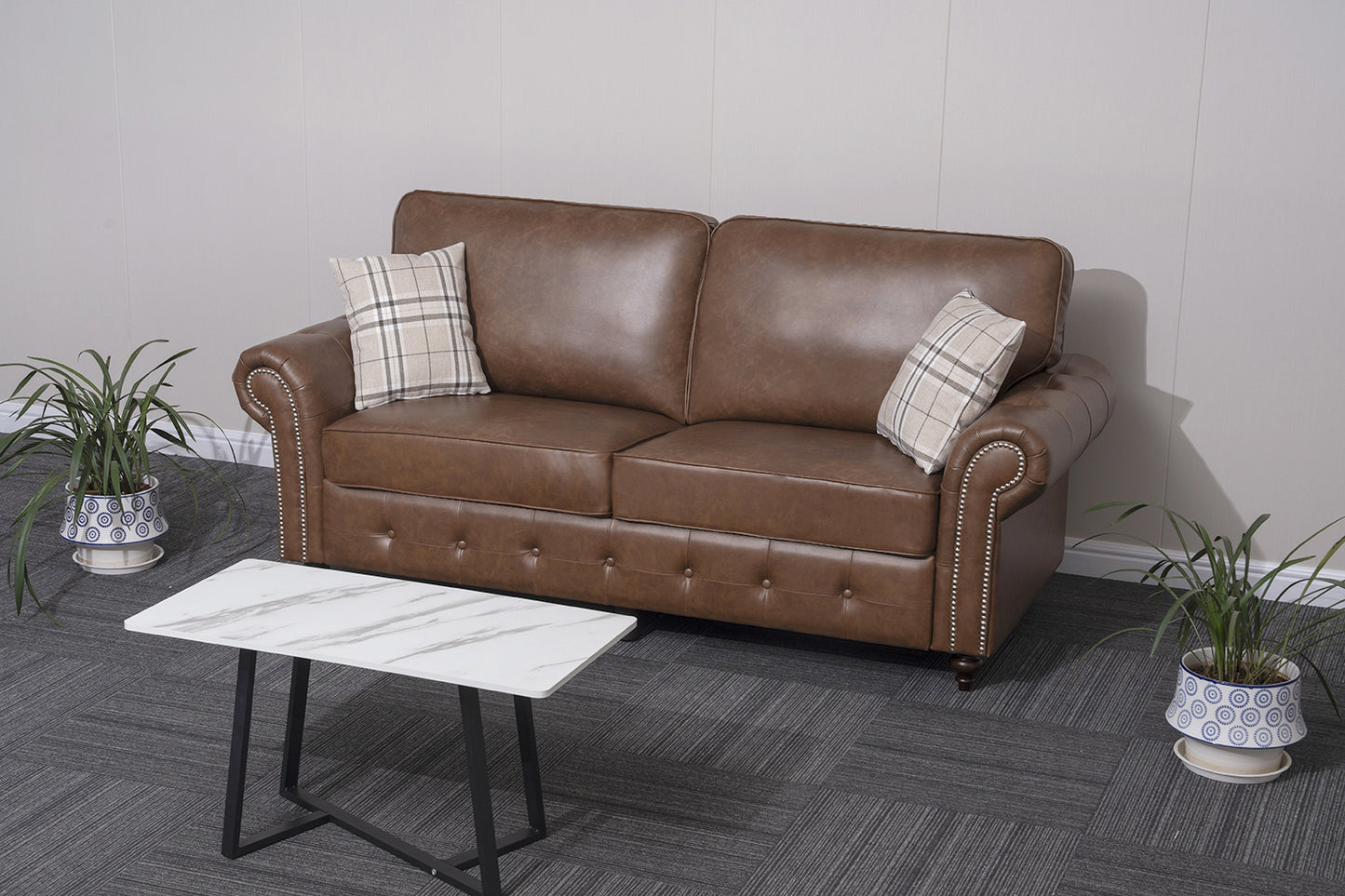 Oakland Faux Leather Sofas