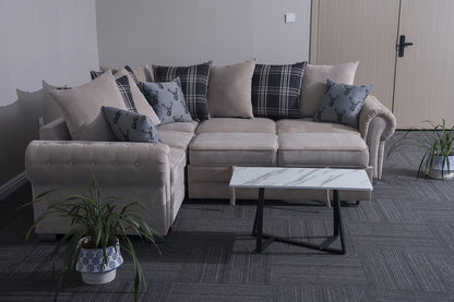 Verona L-Shaped Corner Sofa Bed