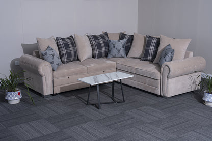 Verona L-Shaped Corner Sofa Bed