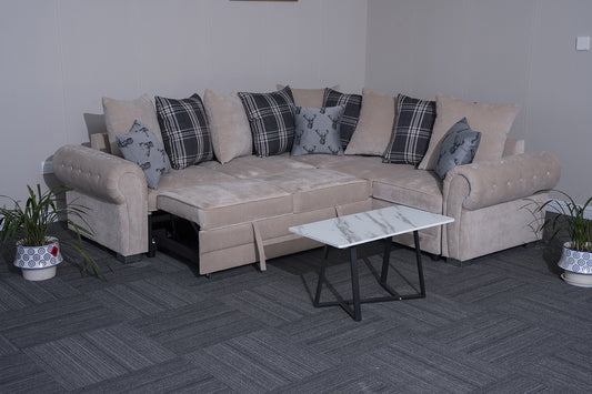 Verona L-Shaped Corner Sofa Bed