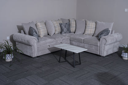 Verona L-Shaped Corner Sofa Bed