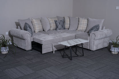 Verona L-Shaped Corner Sofa Bed