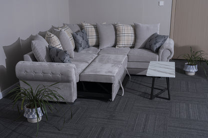 Verona L-Shaped Corner Sofa Bed