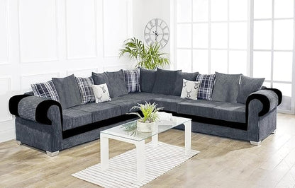 Modern Jumbo Cord Fabric Sofas