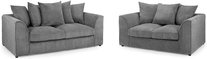 Modern Jumbo Cord Fabric Sofas