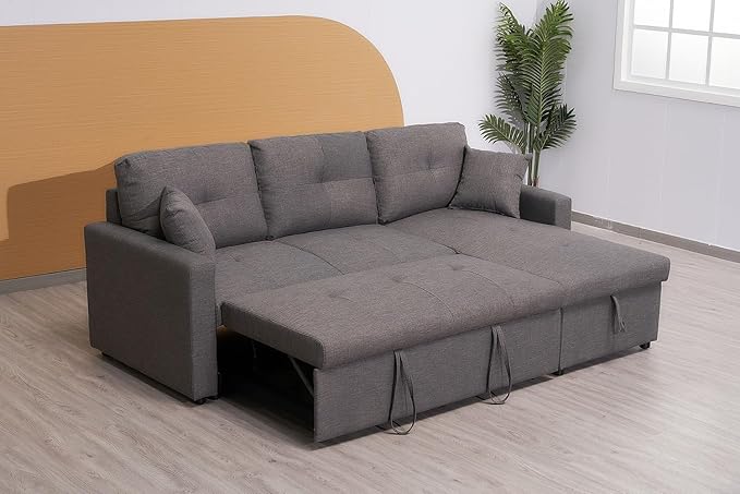 Luxury Fabric Corner Sofa Bed On Sale