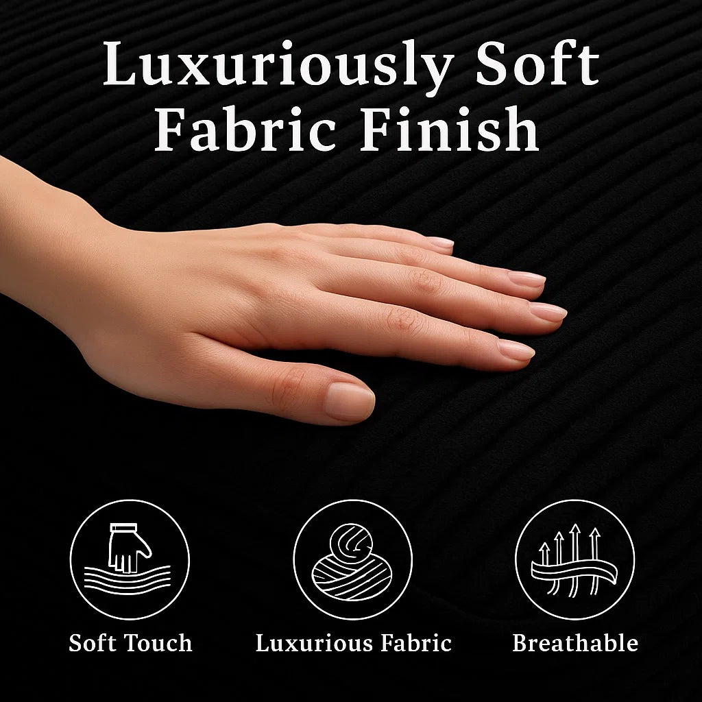 Luxury Jumbo Cord Scatter Back U Shape Sofa