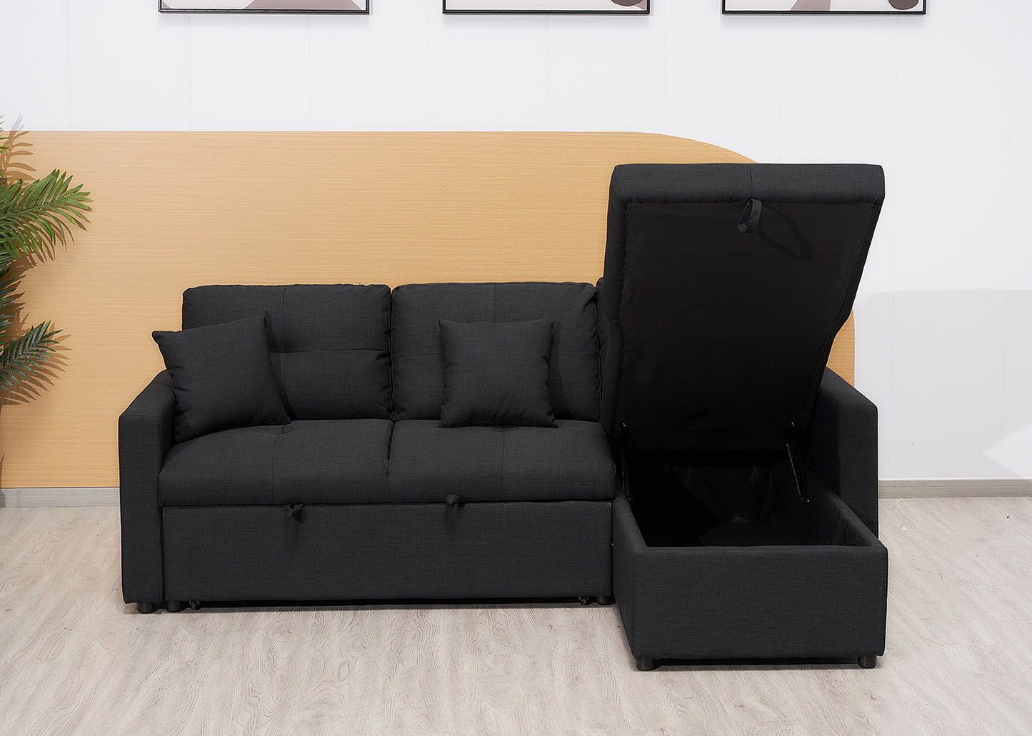 Luxury Fabric Corner Sofa Bed On Sale