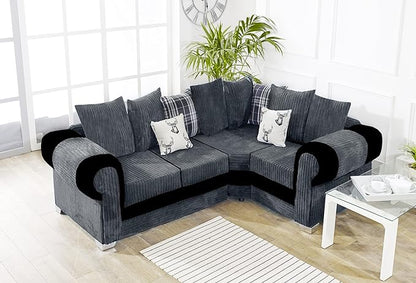 Modern Jumbo Cord Fabric Sofas