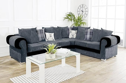 Modern Jumbo Cord Fabric Sofas