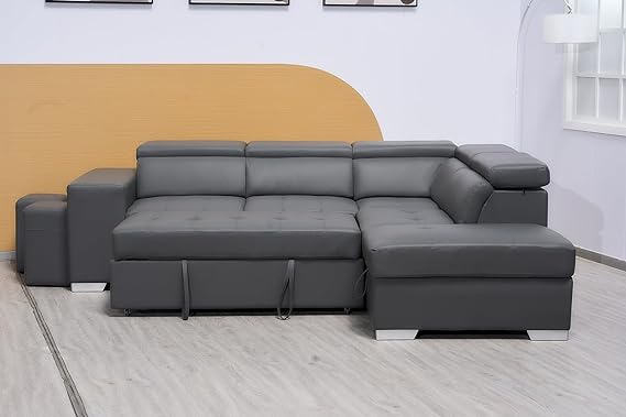 Modern Bonded Leather Sofa Beds
