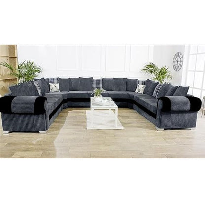 Modern Jumbo Cord Fabric Sofas