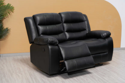 Roma Recliner Bonded Leather Sofa Set
