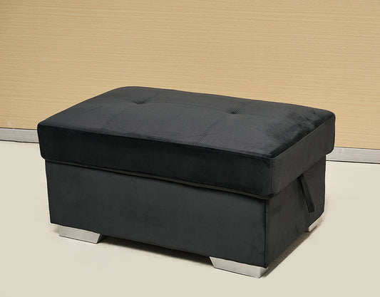 Plush Fabric Footstool
