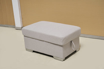 Suede Fabric Footstool