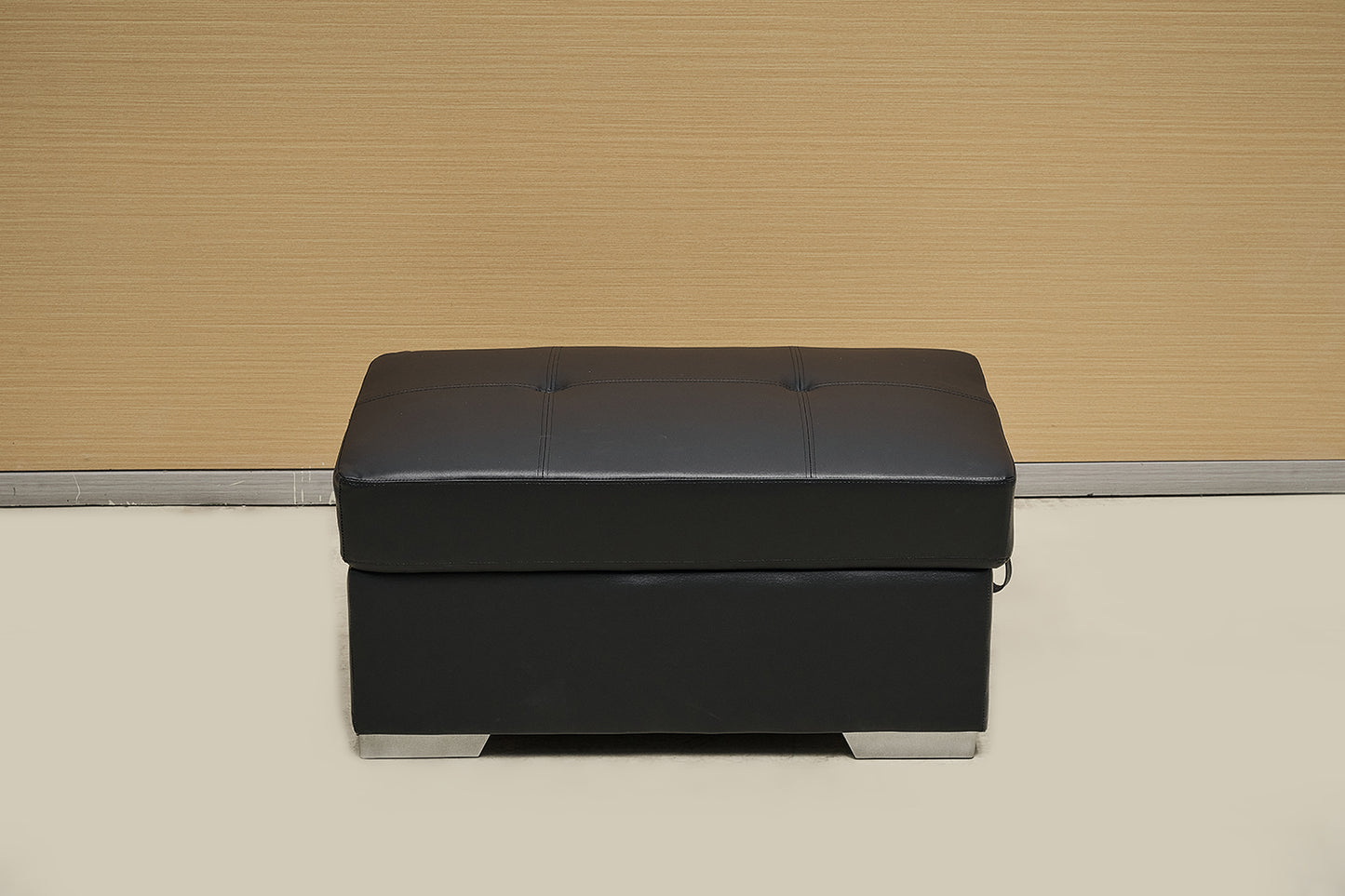 Anton Black & Grey Fabric Sofa Bed