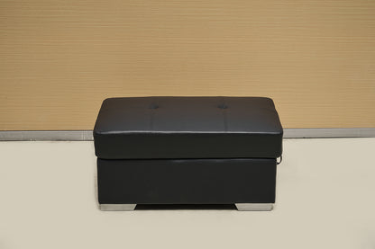 Anton Black & Grey Fabric Sofa Bed