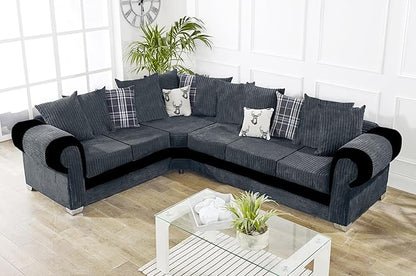 Modern Jumbo Cord Fabric Sofas