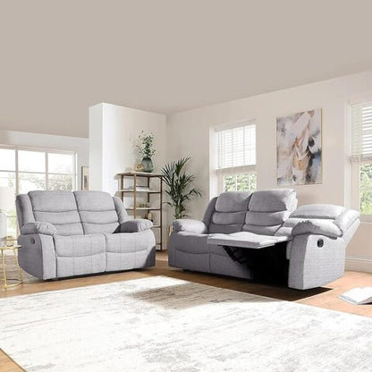 Sorrento Grey Recliner Sofa Set