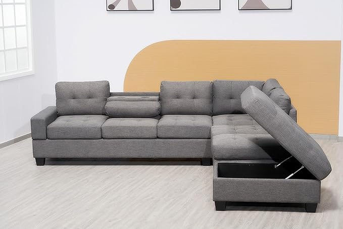 Western Bonded Leather Corner Sofa
