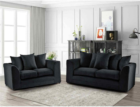 Modren Plush Fabric Sofa