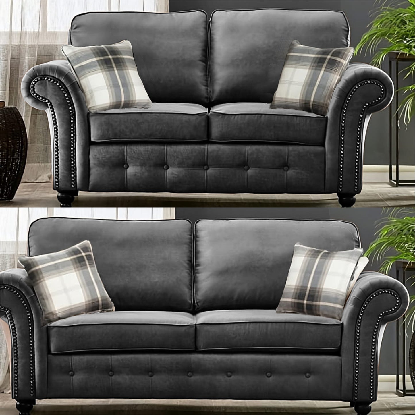 Oakland Faux Leather Sofas