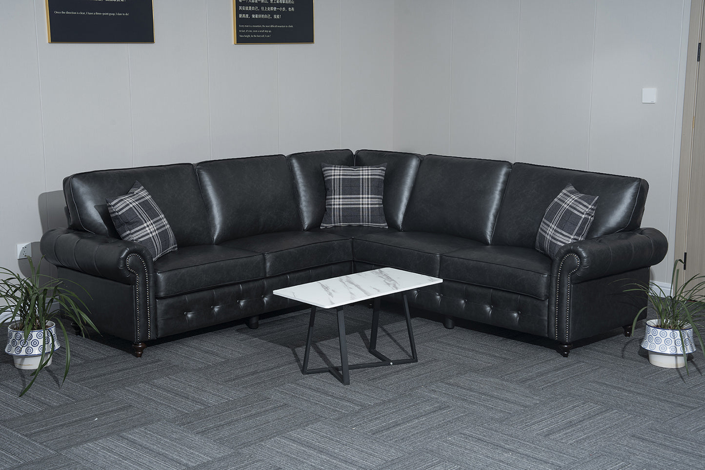 Oakland Faux Leather Sofas