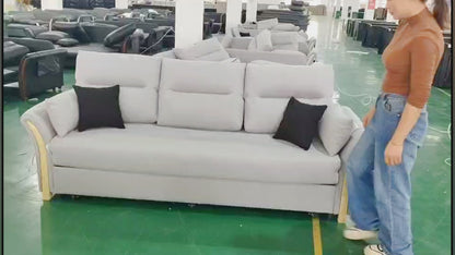 3 Seater Turkish Fabric Sofa Bed