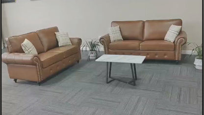 Oakland Faux Leather Sofas