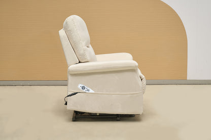 Plush Fabric Armchair Single Sofa