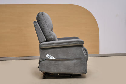 Plush Fabric Armchair Single Sofa