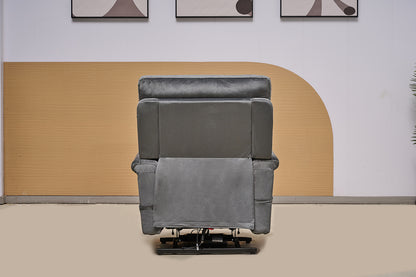 Plush Fabric Armchair Single Sofa