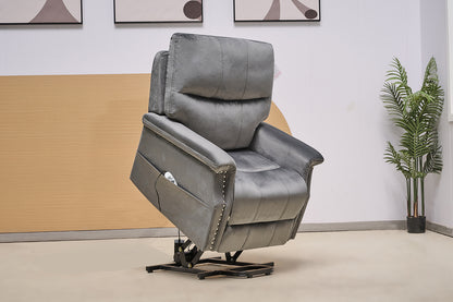 Plush Fabric Armchair Single Sofa