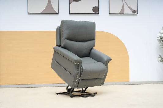 Leather Recliner Armchair Single Sofa
