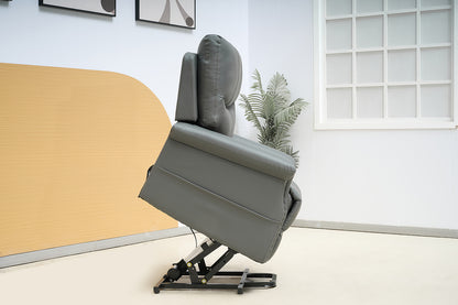 Leather Recliner Armchair Single Sofa