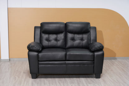 Stylish Stationary Bonded Leather Sofas