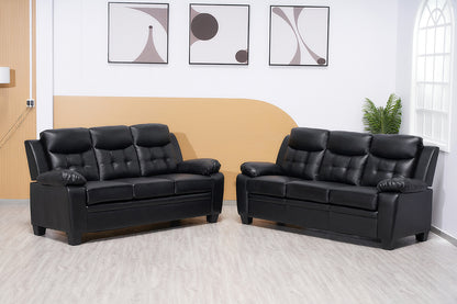 Stylish Stationary Bonded Leather Sofas