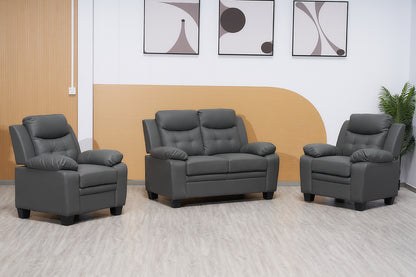 Stylish Stationary Bonded Leather Sofas